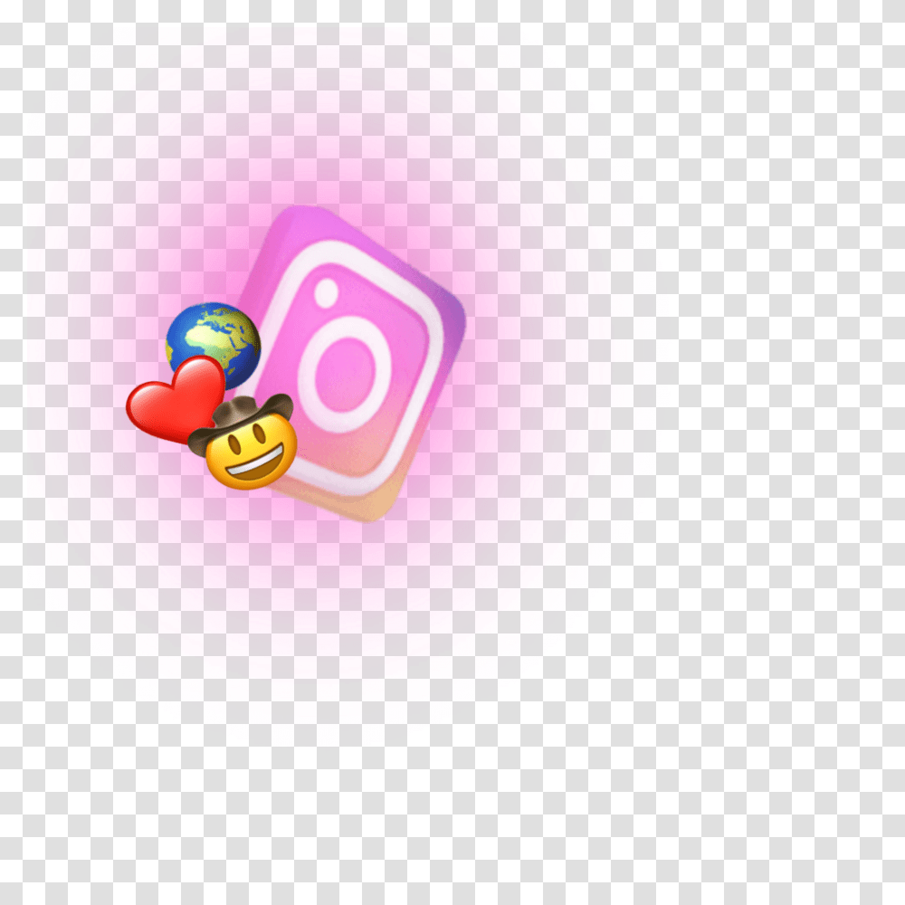 Instagram Logo Instagramlogo Kpop Bts Logotipo Graphic Design, Frisbee, Toy, Balloon, Purple Transparent Png