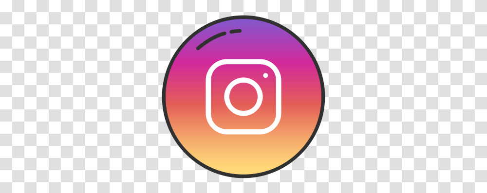 Instagram Logo Label Icon Instagram Logo, Bowling, Symbol, Trademark, Moon Transparent Png