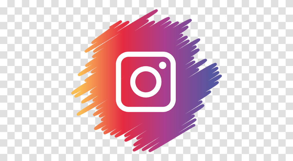 Instagram Logo Paint Brush Colour Logo Instagram 2019, Electronics Transparent Png