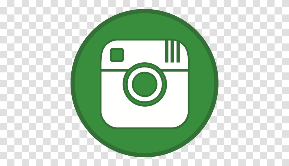 Instagram Logo Socialmedia Icon Instagram Logo Green, Symbol, Trademark, Electronics, Machine Transparent Png