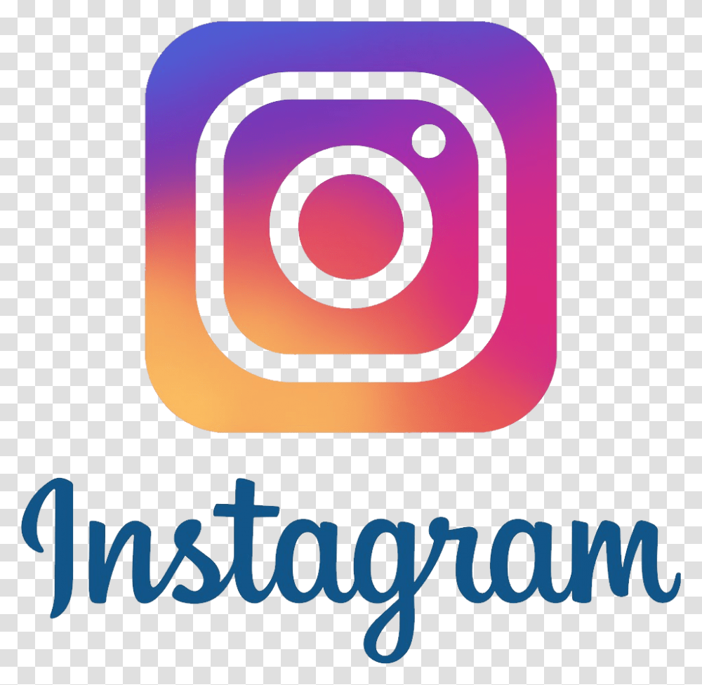 Instagram Logo With Text And Icon, Trademark, Electronics, Security Transparent Png