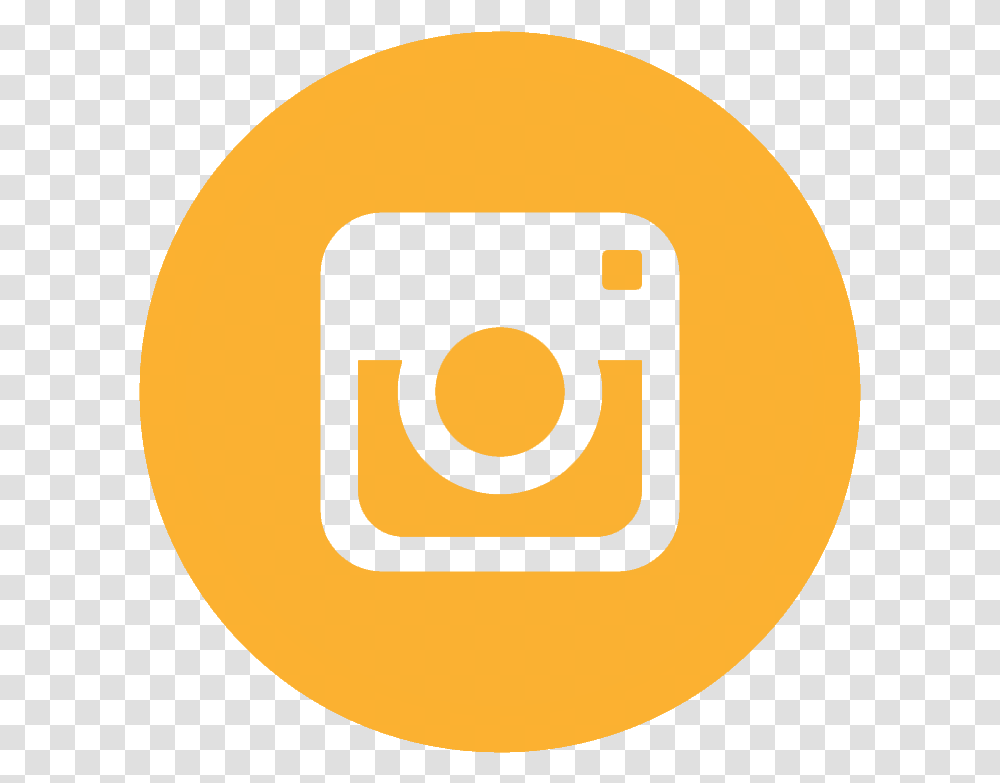 Instagram Logo Yellow Color Logo Ig Orange, Symbol, Label, Text, Sticker Transparent Png