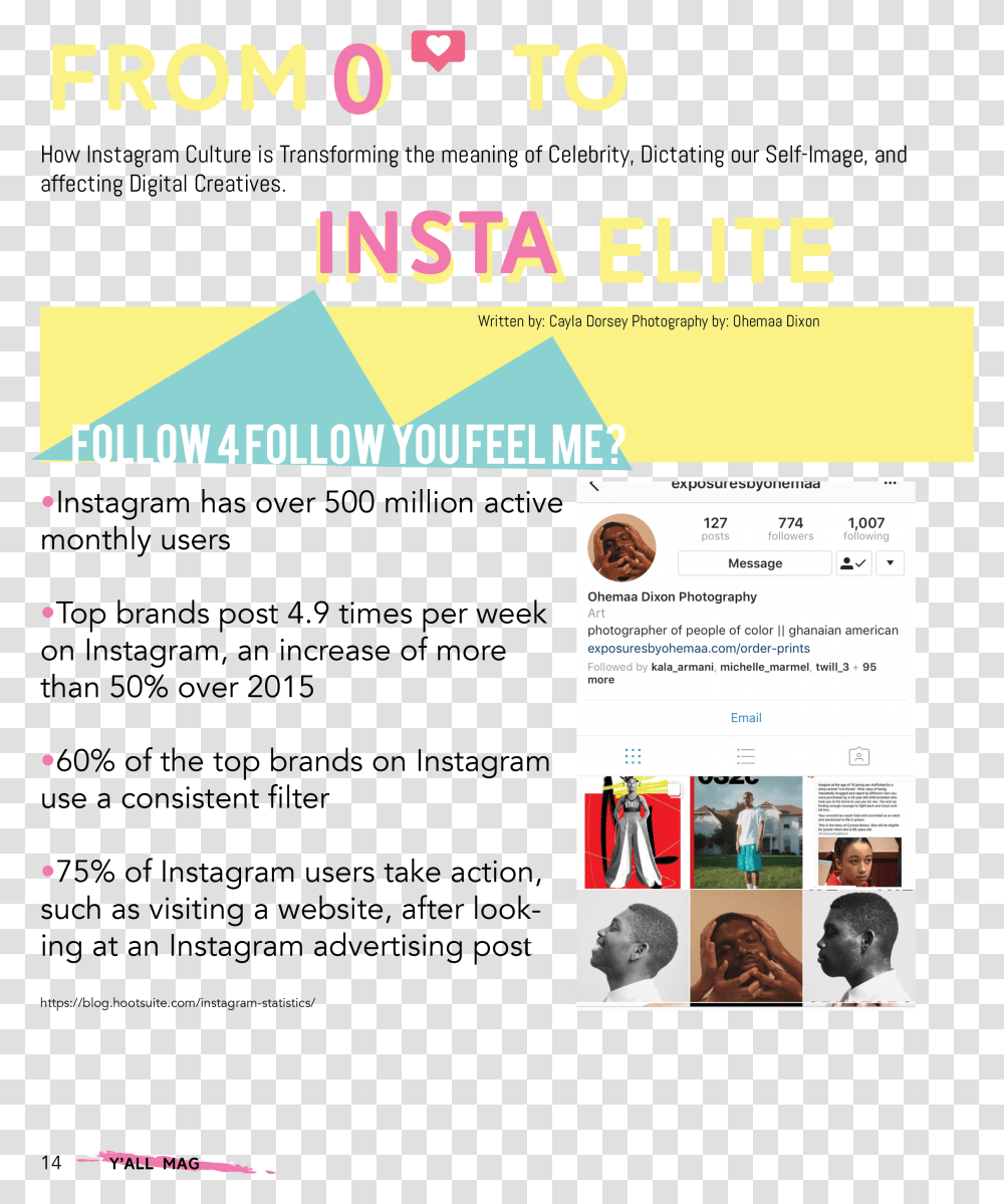 Instagram Magazine Project Flyer, Person, Human, File, Text Transparent Png