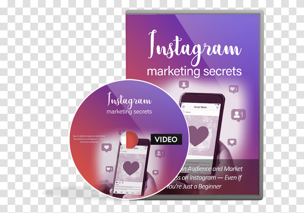 Instagram Marketing Secrets Ebook, Disk, Mobile Phone, Electronics, Cell Phone Transparent Png