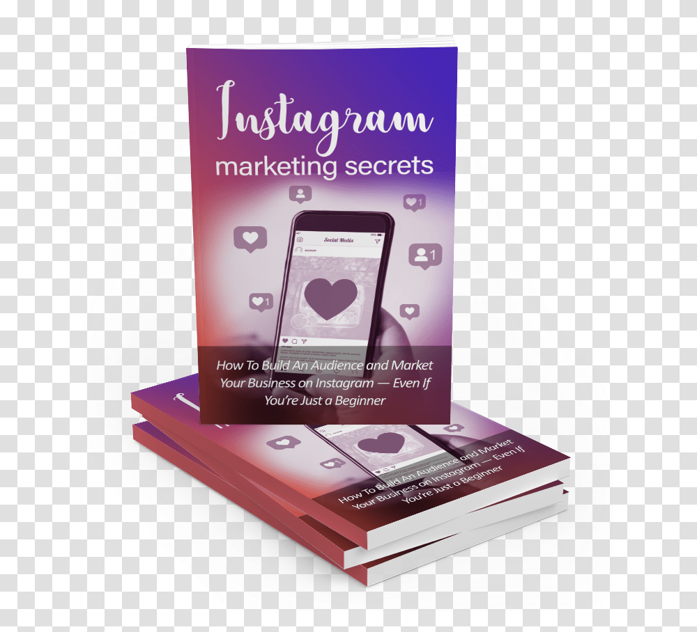 Instagram Marketing Secrets Ebook Year, Poster, Advertisement, Electronics, Flyer Transparent Png
