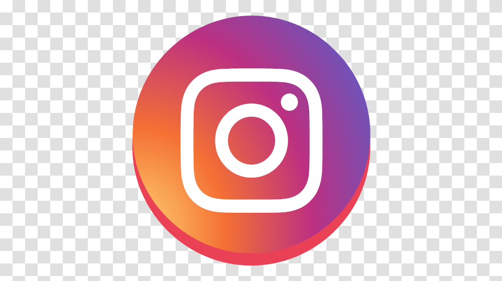 Instagram New Design Round Social Media Logo, Symbol, Trademark, Plant, Label Transparent Png