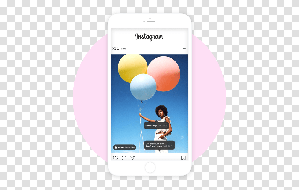 Instagram, Person, Human, Balloon Transparent Png