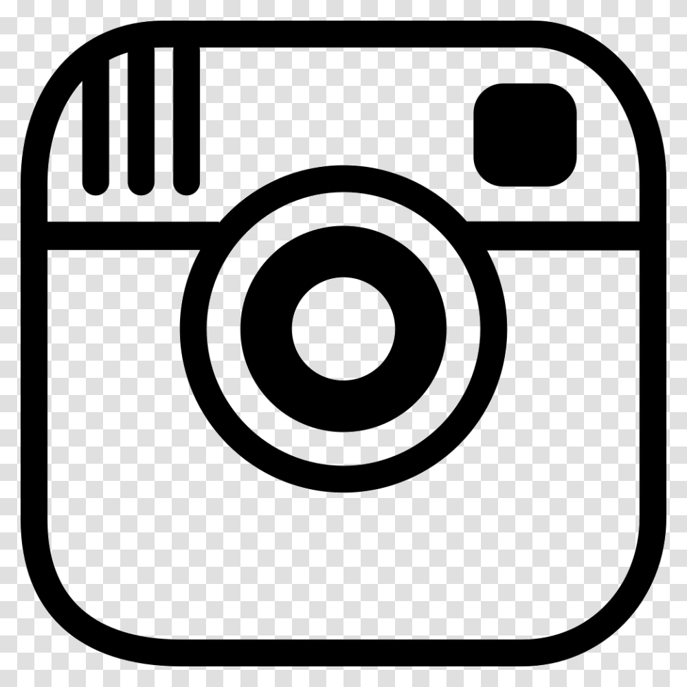 Instagram Photo Camera Logo Outline Comments, Electronics, Digital Camera Transparent Png