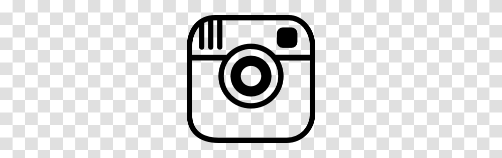 Instagram Photo Camera Logo Outline Free Vector Icons Designed, Electronics, Digital Camera Transparent Png