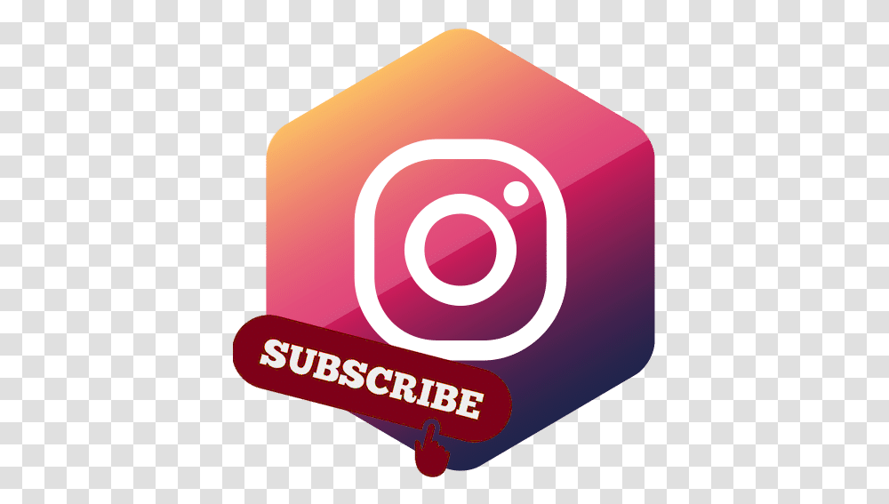 Instagram Pink Picture Subscribe Instagram, Text, Logo, Symbol, Trademark Transparent Png