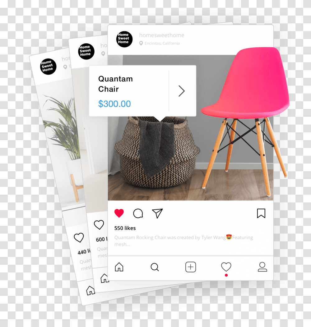 Instagram Shop Instagram Selling Products, Chair, Furniture, Text, Canvas Transparent Png