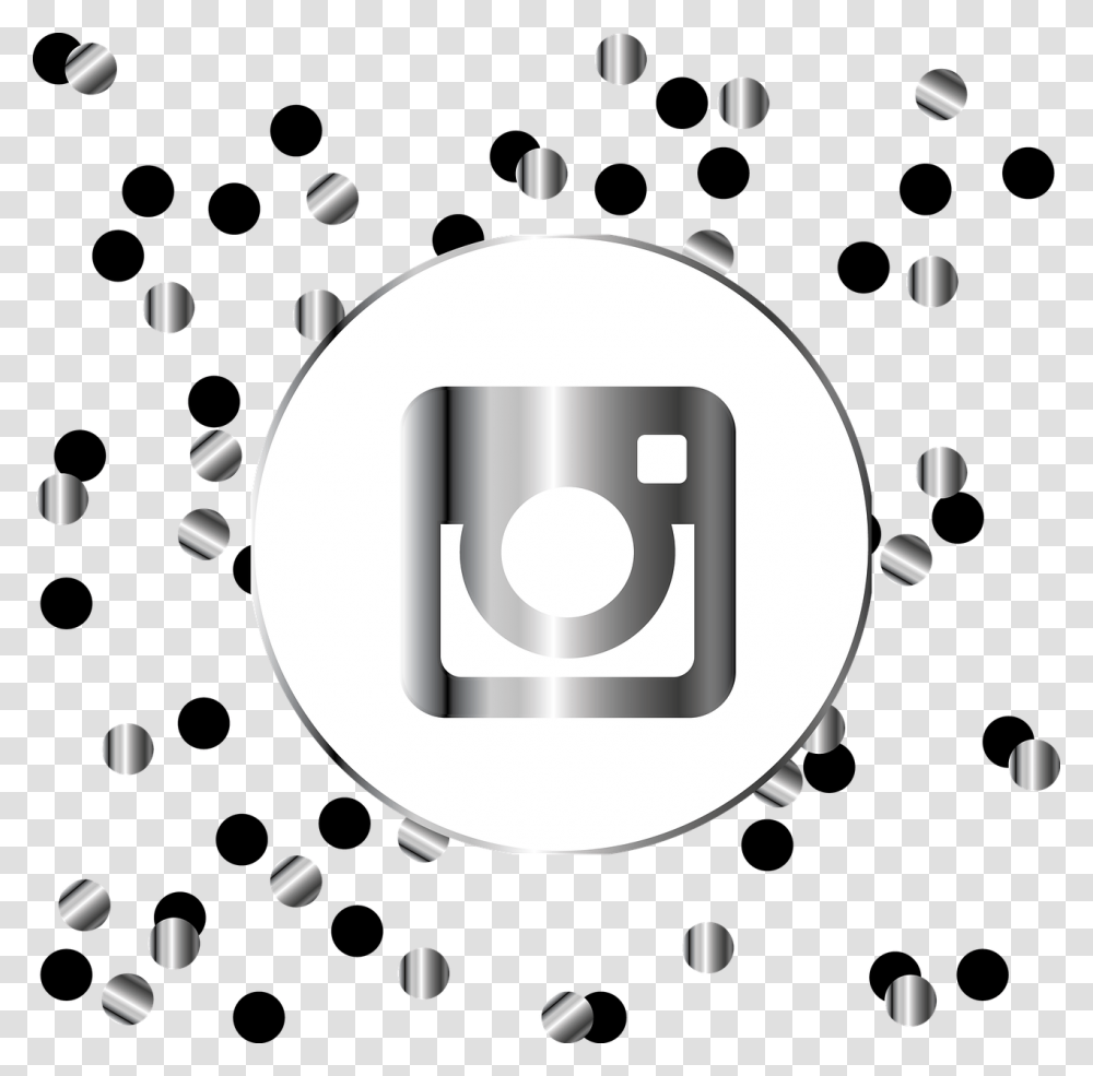 Instagram Silver Icon Free Image On Pixabay Portable Network Graphics, Paper, Confetti, Art, Tree Transparent Png