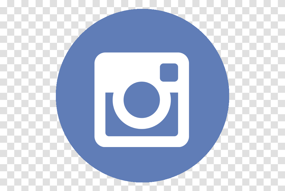 Instagram Social Media Button Intagram Icon Blue, Logo, Symbol, Label, Text Transparent Png