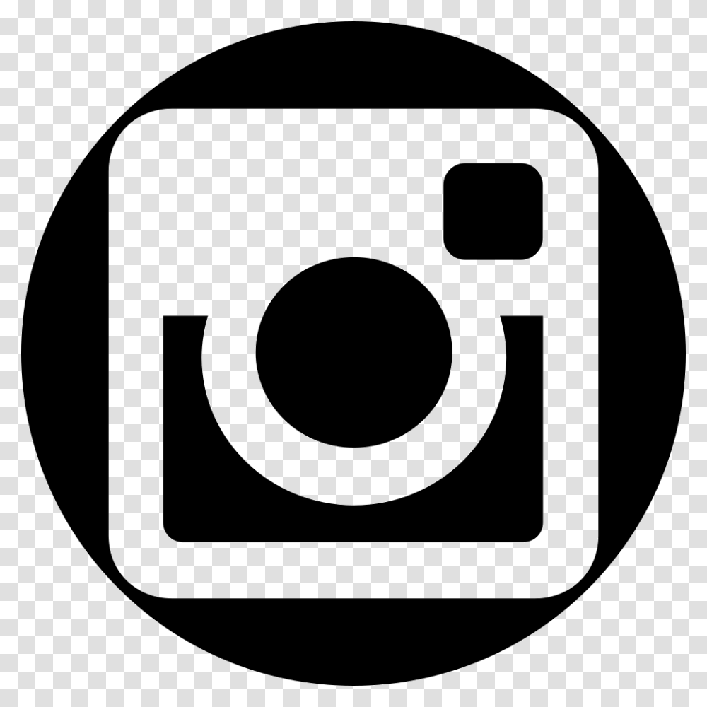 Instagram Social Network Logo Of Photo Camera Icon Free, Trademark, Stencil Transparent Png