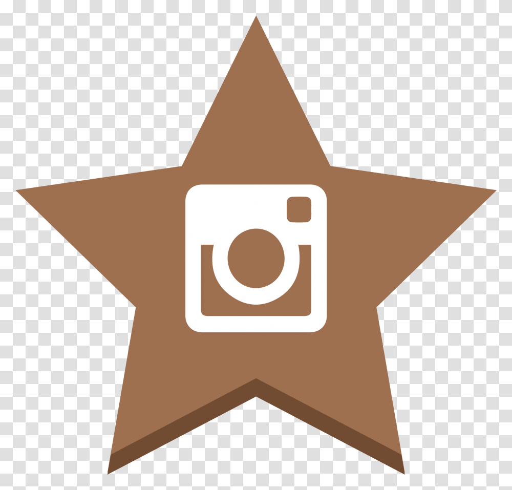 Instagram Star Clipart And More Instagram Star Instagram Star Icon, Symbol, Star Symbol, Cross Transparent Png