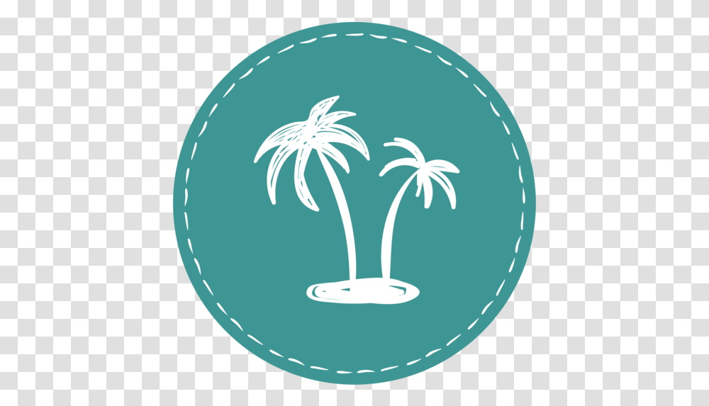 Instagram Stories Palms Beach Holidays Tourism Island Icone De Praia Para Instagram, Plant, Logo, Symbol, Tree Transparent Png