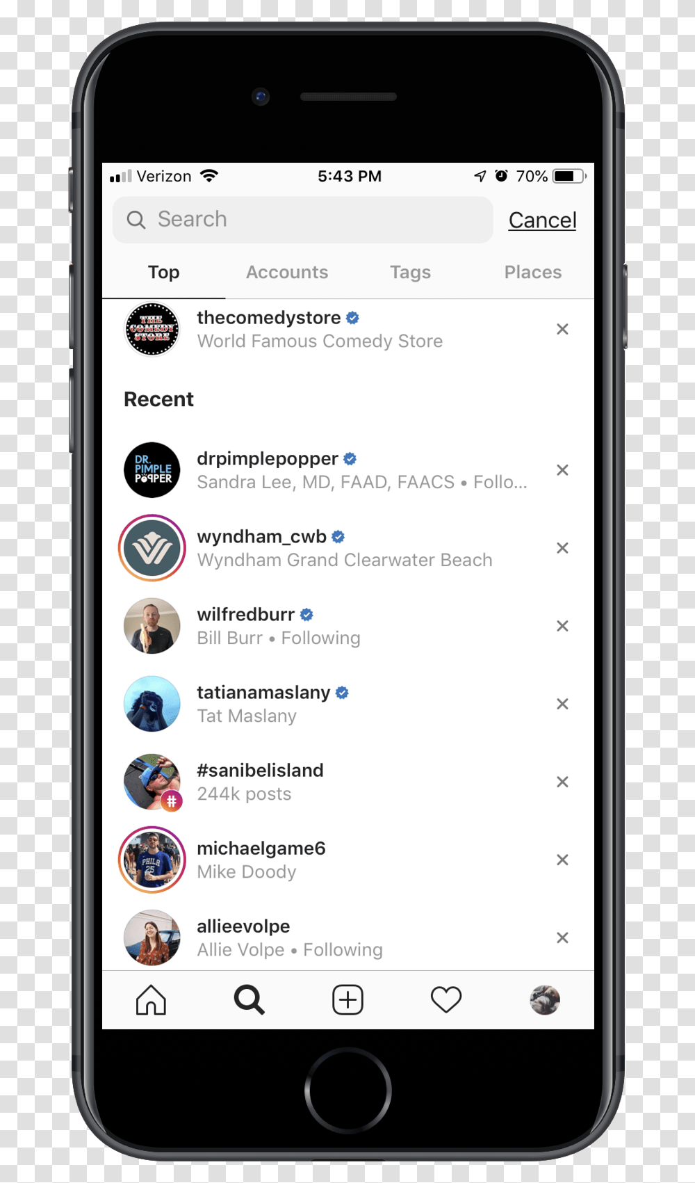 Instagram Trust Mark Iphone 7 Plus Music App, Mobile Phone, Electronics, Cell Phone Transparent Png