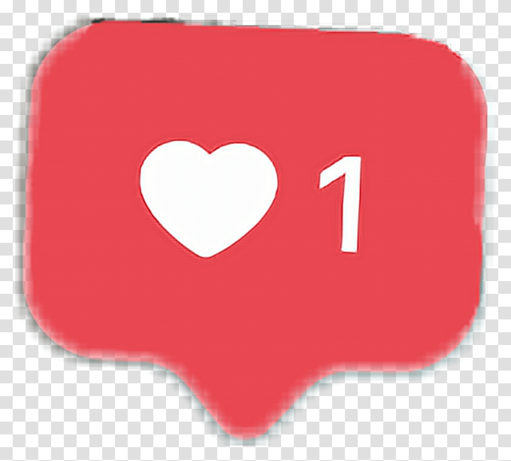 Instagram Tumblr Like, Heart, Pillow, Cushion Transparent Png