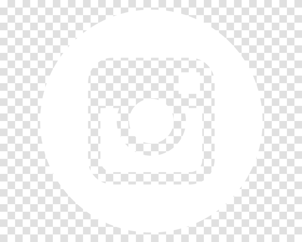 Instagram White Circle, Logo, Trademark, Label Transparent Png