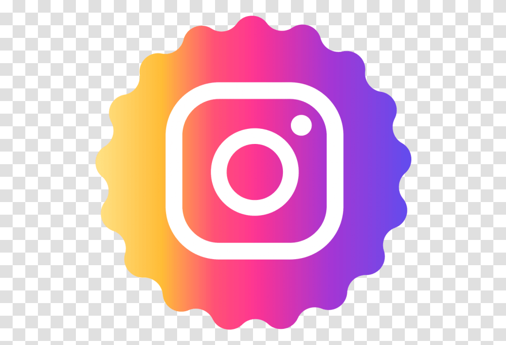 Instagram Zig Zag Icon Image Free Download Searchpngcom Social Media Logo Roung, Label, Text, Symbol, Graphics Transparent Png