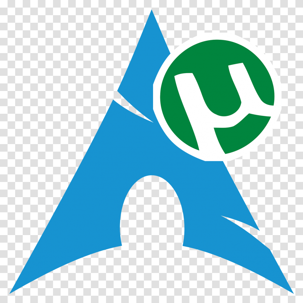 Install Utorrent Server Arch Linux Icon, Person, Human, Recycling Symbol, Triangle Transparent Png