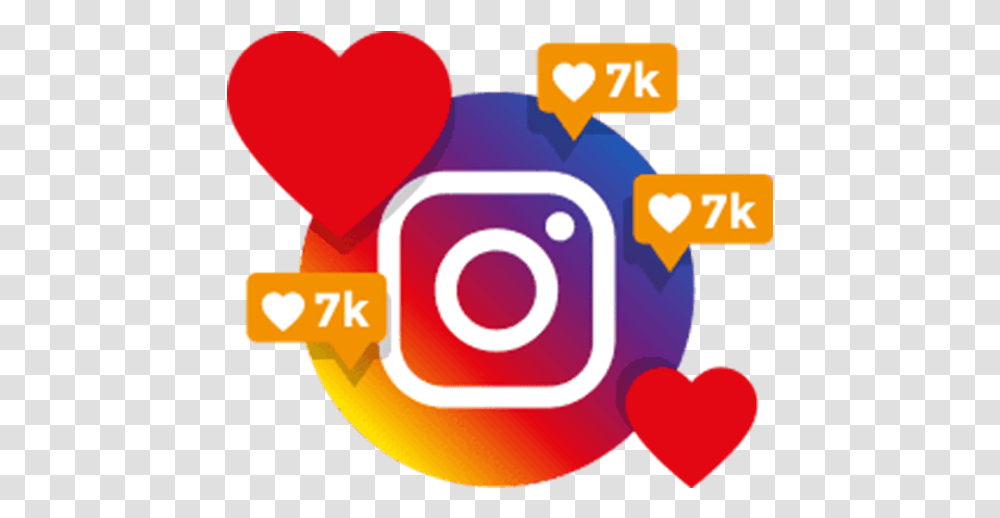 Instant Famous The Best Place For Instant Likes And Followers Instagram Likes, Text, Graphics, Art, Heart Transparent Png