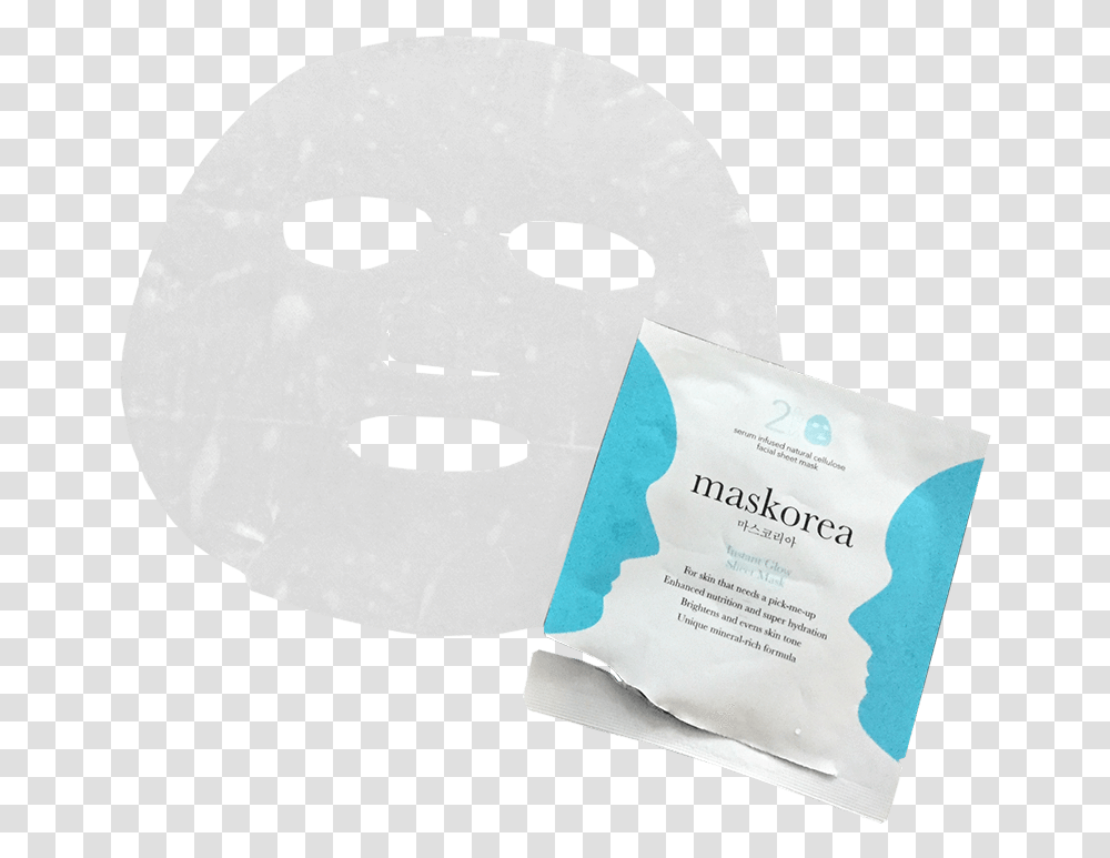 Instant Glow Sheet Mask Graphic Design, Paper, Towel, Paper Towel Transparent Png