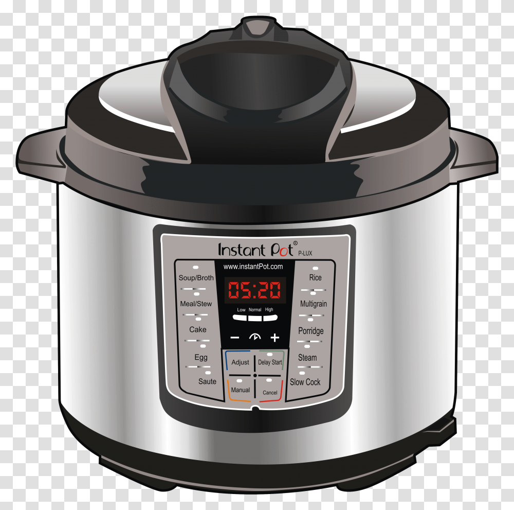 Instant Pot Lux, Cooker, Appliance, Slow Cooker Transparent Png
