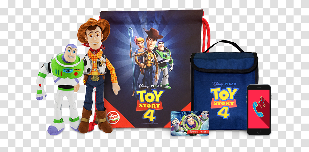 Instant Win Prizes Movie Tickets Toy Story, Person, Advertisement, Purse, Bag Transparent Png