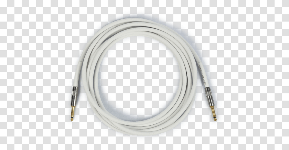 Instrument Cable White Guitar Cable, Hose Transparent Png