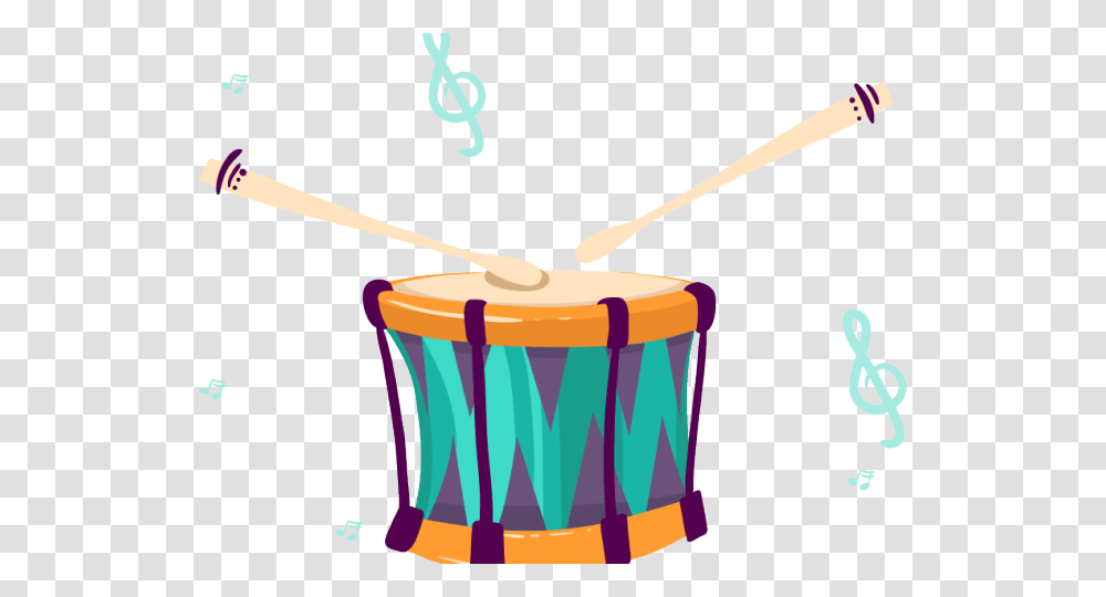 Instrument Clipart Hand Drum Cartoon, Percussion, Musical Instrument, Bow, Kettledrum Transparent Png