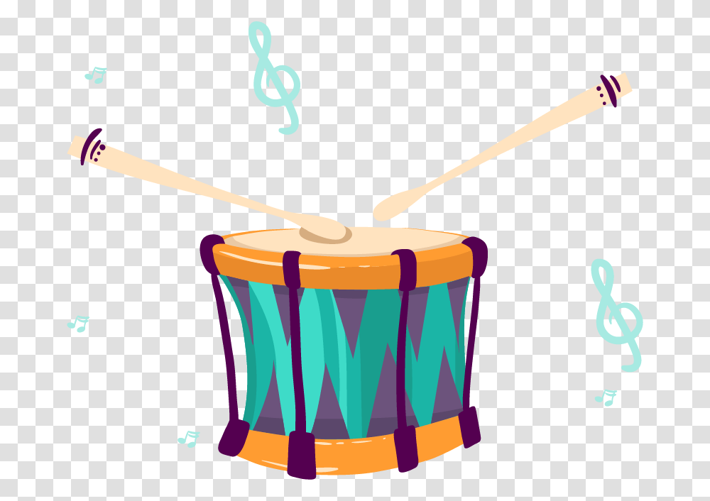 Instrument Clipart Hand Drum Drum Cartoon, Percussion, Musical Instrument, Bow, Leisure Activities Transparent Png