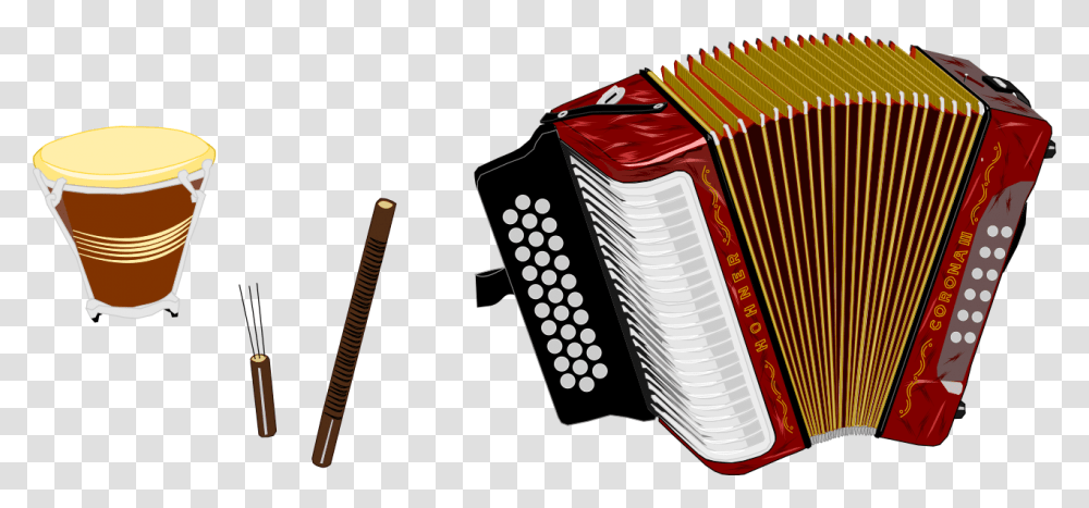 Instrumentos Musicales De Colombia, Musical Instrument, Accordion Transparent Png