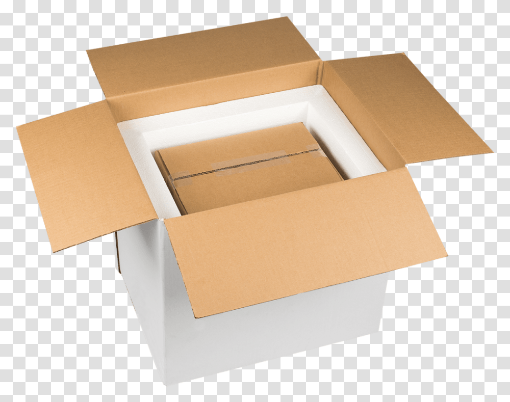 Insulatedshippingbox Phase Change Material Packaging, Cardboard, Carton Transparent Png