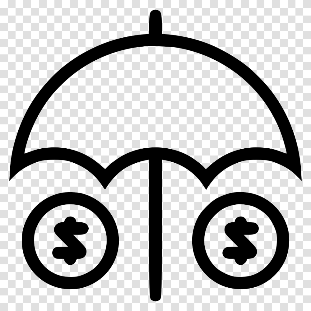 Insurance Icon Money Money Insurance Icon, Stencil, Lawn Mower, Tool Transparent Png