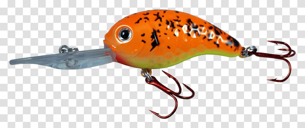 Int 55int55 Orange Splatter Fish Hook, Fishing Lure, Bait Transparent Png