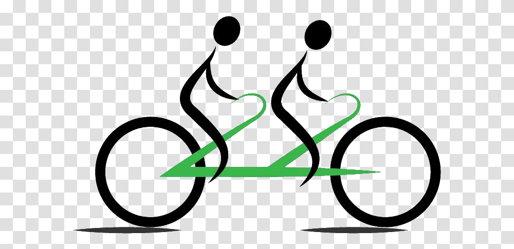Intandemlogotransparent Tandem Bike, Bicycle, Vehicle, Transportation Transparent Png