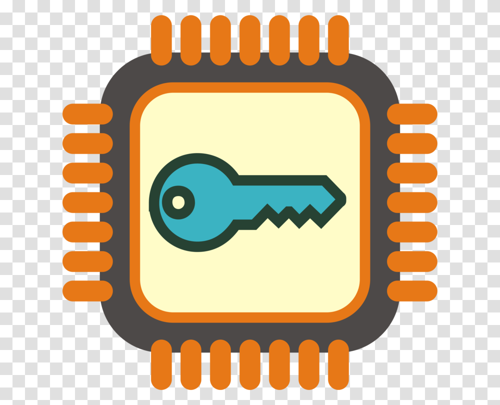 Integrated Circuits Chips Central Processing Unit Computer, Key, Security Transparent Png