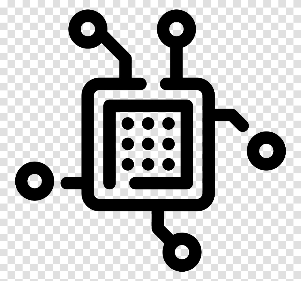 Integrated Circuits Icons, Electronics, Machine Transparent Png
