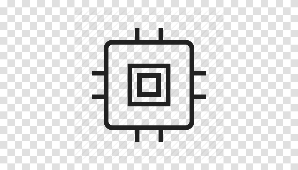 Integrated Circuits Image, Silhouette, Gray Transparent Png
