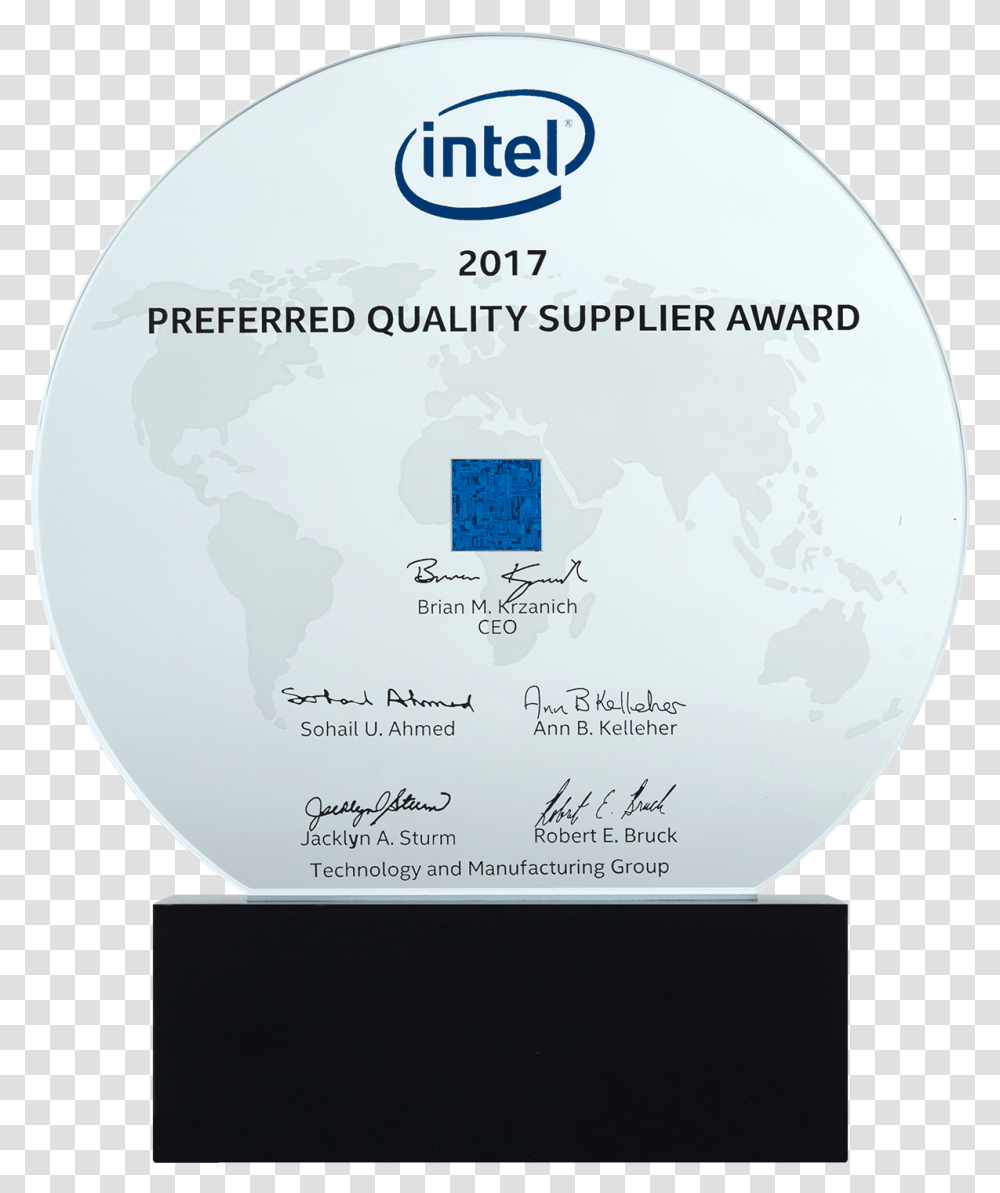 Intel 2017 Preferred Quality Supplier Award Intel, Outer Space, Astronomy, Universe Transparent Png