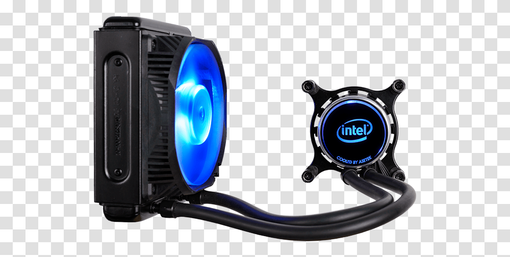 Intel Bxts13x Liquid Cooling Water Cooler Intel, Wristwatch, Camera, Electronics, Projector Transparent Png