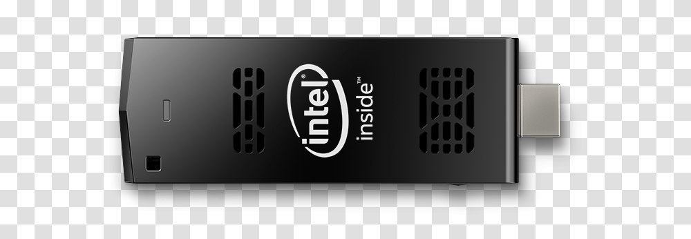 Intel Compute Stick With Ubuntu Computer Usb Stick, Digital Clock, Business Card, Paper Transparent Png