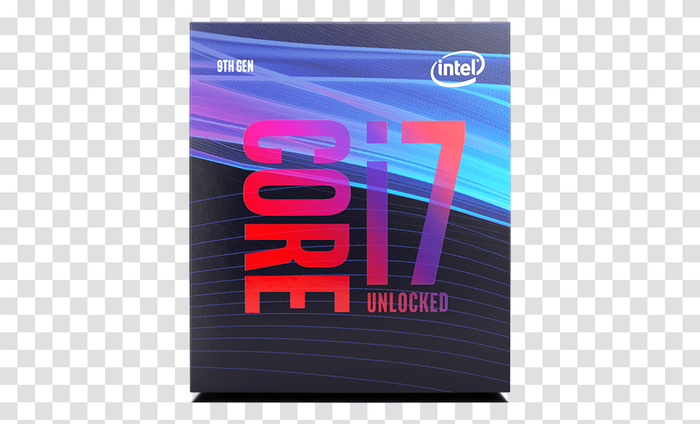 Intel Core I7 9700k, Advertisement, Poster, Flyer Transparent Png