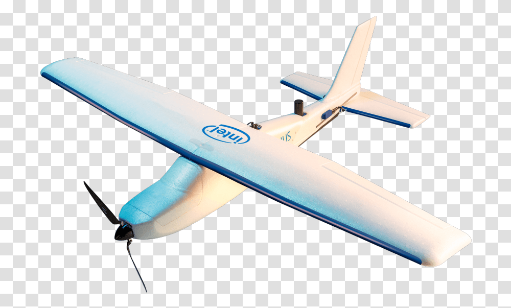 Intel Fixed Wing Drone, Airplane, Aircraft, Vehicle, Transportation Transparent Png