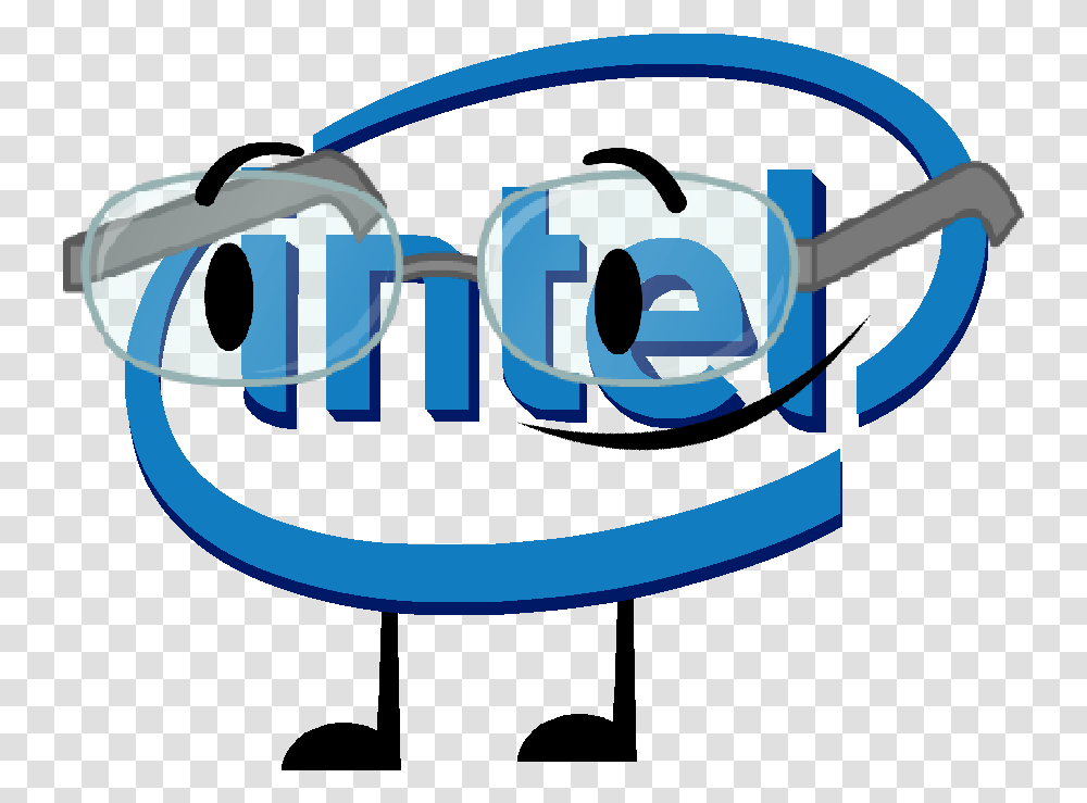 Intel Logo Old Intel Logo, Sunglasses, Accessories, Goggles, Text Transparent Png