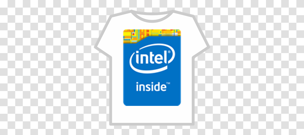 Intel Logopng4 Roblox Intel Core I7, Clothing, Apparel, First Aid, Shirt Transparent Png