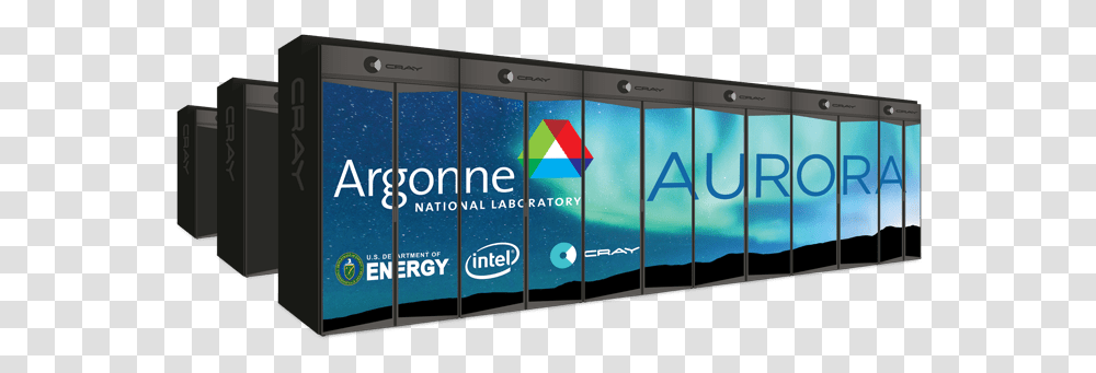 Intel Will Deliver The Aurora Supercomputer The United Aurora Intel, Monitor, Screen, Electronics, Display Transparent Png