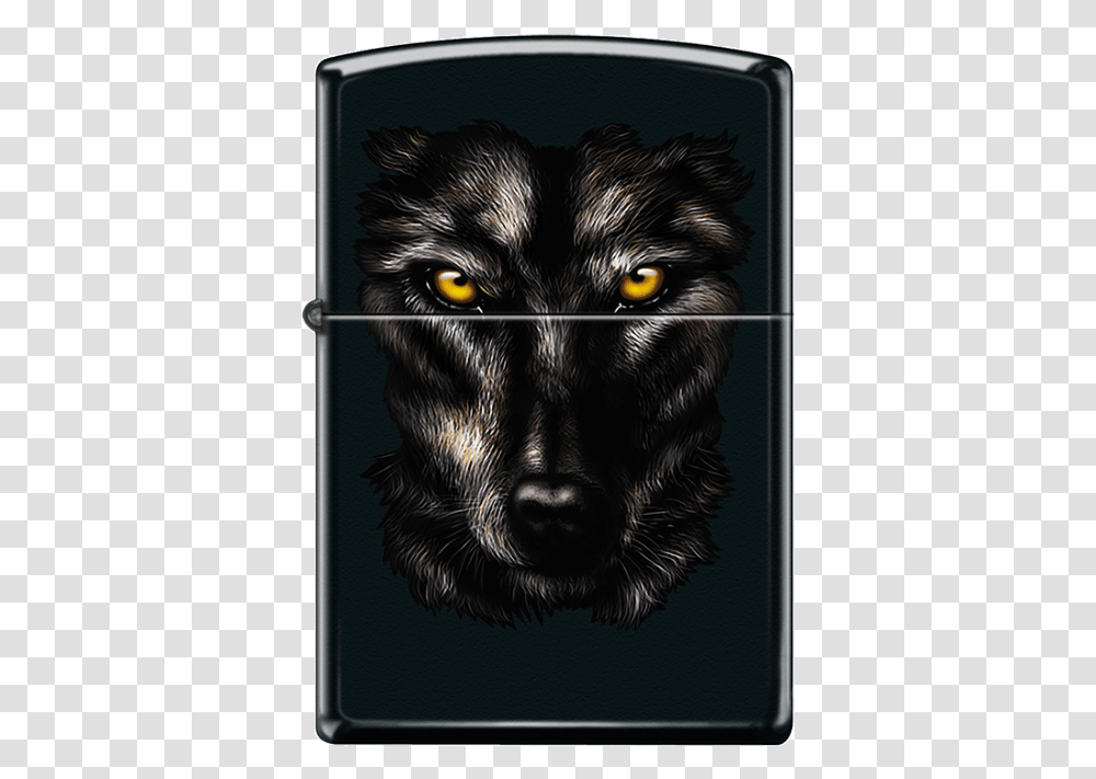 Intense Wolf Zippo Lighter Mushroom New Orleans, Mammal, Animal, Dog, Pet Transparent Png