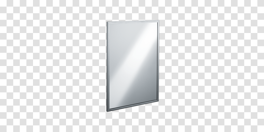 Inter Lok Stainless Steel Framed Mirrors Tempered Glass Transparent Png